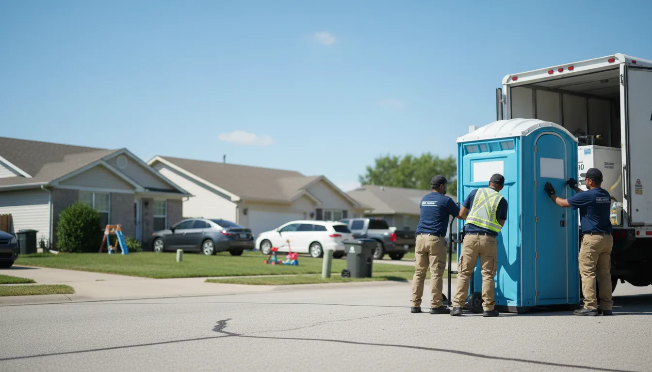 Standard Porta Potty Rentals in Pesotum, IL near me